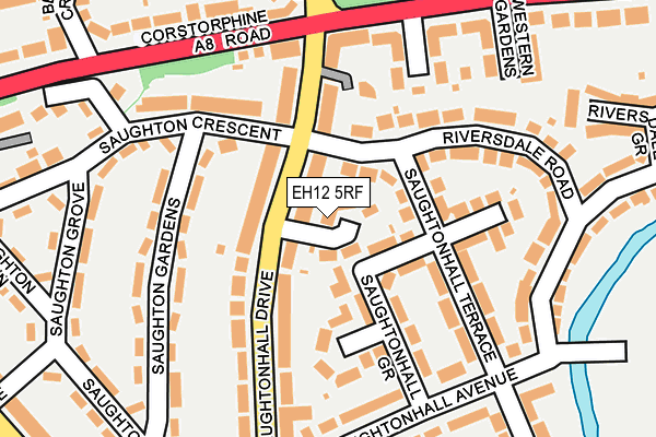 EH12 5RF map - OS OpenMap – Local (Ordnance Survey) EH12 5RF map - OS OpenMap – Local (Ordnance Survey)