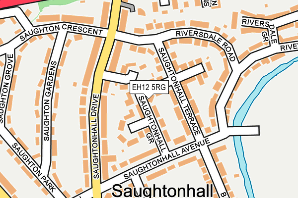 EH12 5RG map - OS OpenMap – Local (Ordnance Survey) EH12 5RG map - OS OpenMap – Local (Ordnance Survey)