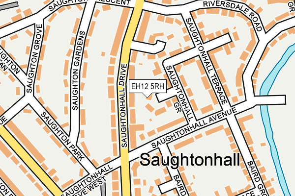 EH12 5RH map - OS OpenMap – Local (Ordnance Survey) EH12 5RH map - OS OpenMap – Local (Ordnance Survey)