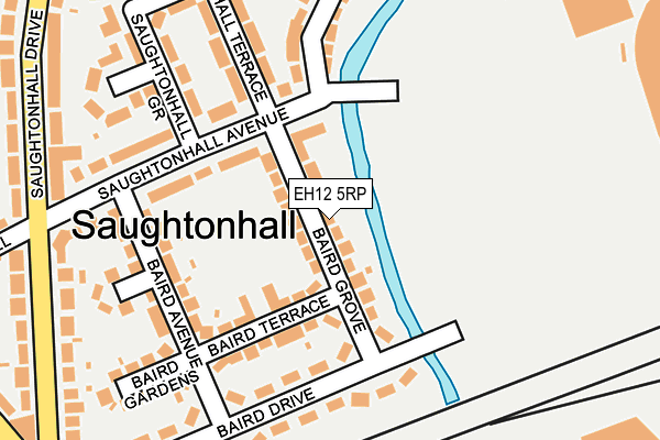 EH12 5RP map - OS OpenMap – Local (Ordnance Survey) EH12 5RP map - OS OpenMap – Local (Ordnance Survey)