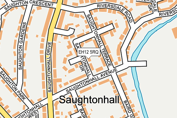 EH12 5RQ map - OS OpenMap – Local (Ordnance Survey) EH12 5RQ map - OS OpenMap – Local (Ordnance Survey)