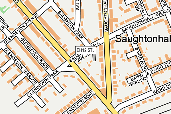 EH12 5TJ map - OS OpenMap – Local (Ordnance Survey) EH12 5TJ map - OS OpenMap – Local (Ordnance Survey)