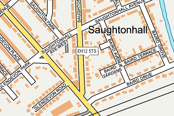 EH12 5TS map - OS OpenMap – Local (Ordnance Survey) EH12 5TS map - OS OpenMap – Local (Ordnance Survey)