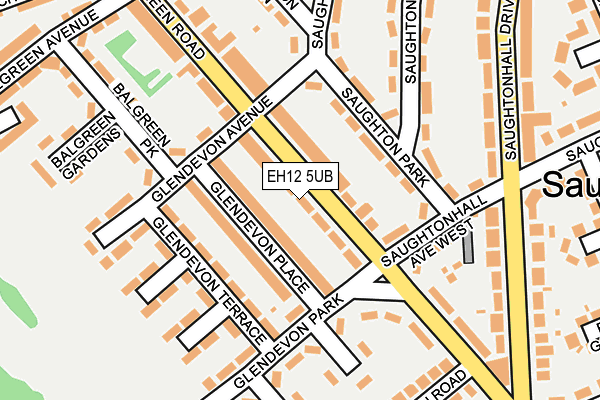 EH12 5UB map - OS OpenMap – Local (Ordnance Survey) EH12 5UB map - OS OpenMap – Local (Ordnance Survey)