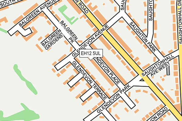 EH12 5UL map - OS OpenMap – Local (Ordnance Survey) EH12 5UL map - OS OpenMap – Local (Ordnance Survey)