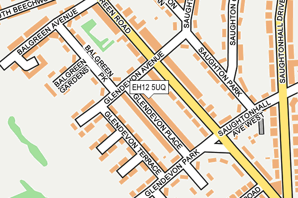 EH12 5UQ map - OS OpenMap – Local (Ordnance Survey) EH12 5UQ map - OS OpenMap – Local (Ordnance Survey)