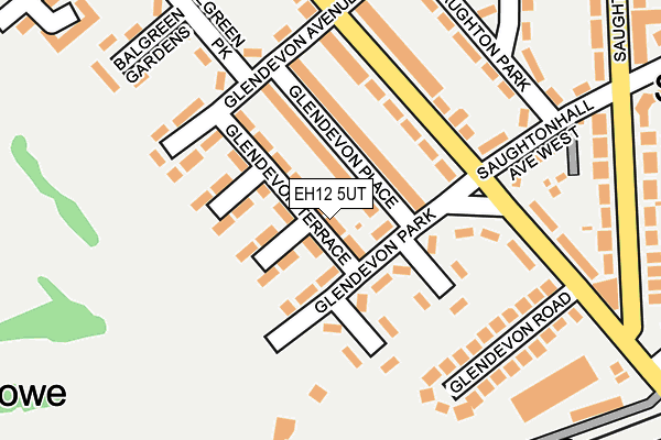 EH12 5UT map - OS OpenMap – Local (Ordnance Survey) EH12 5UT map - OS OpenMap – Local (Ordnance Survey)