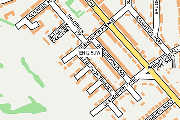 EH12 5UW map - OS OpenMap – Local (Ordnance Survey) EH12 5UW map - OS OpenMap – Local (Ordnance Survey)