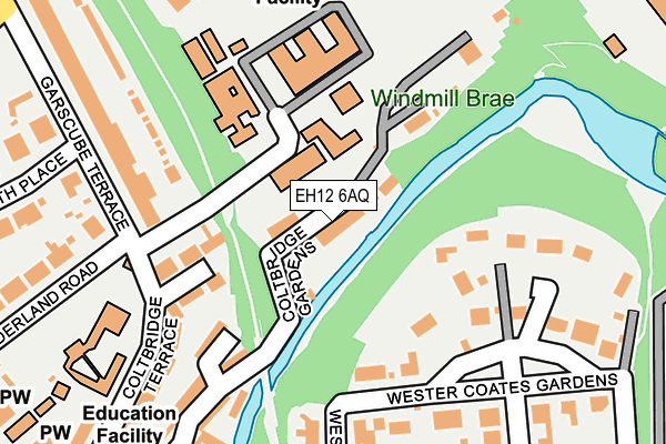 EH12 6AQ map - OS OpenMap – Local (Ordnance Survey) EH12 6AQ map - OS OpenMap – Local (Ordnance Survey)