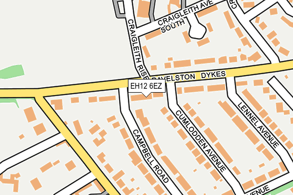 EH12 6EZ map - OS OpenMap – Local (Ordnance Survey) EH12 6EZ map - OS OpenMap – Local (Ordnance Survey)