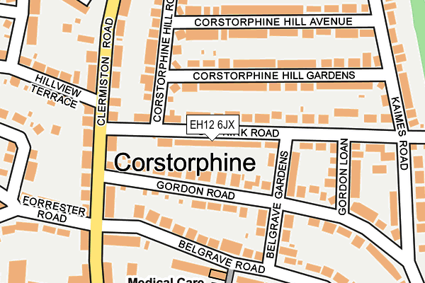 EH12 6JX map - OS OpenMap – Local (Ordnance Survey) EH12 6JX map - OS OpenMap – Local (Ordnance Survey)