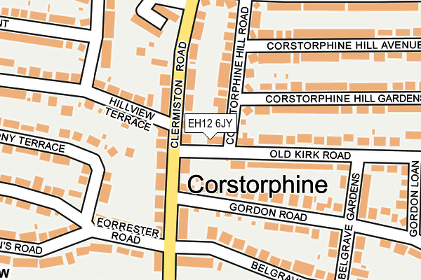 EH12 6JY map - OS OpenMap – Local (Ordnance Survey) EH12 6JY map - OS OpenMap – Local (Ordnance Survey)