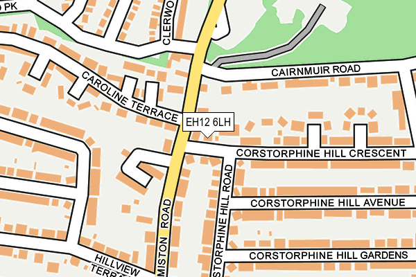 EH12 6LH map - OS OpenMap – Local (Ordnance Survey) EH12 6LH map - OS OpenMap – Local (Ordnance Survey)