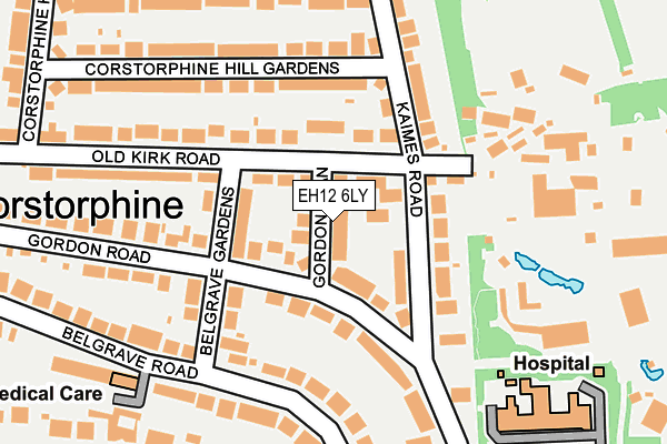EH12 6LY map - OS OpenMap – Local (Ordnance Survey) EH12 6LY map - OS OpenMap – Local (Ordnance Survey)