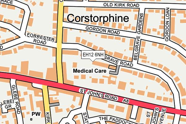 EH12 6NH map - OS OpenMap – Local (Ordnance Survey) EH12 6NH map - OS OpenMap – Local (Ordnance Survey)