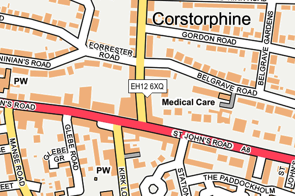 EH12 6XQ map - OS OpenMap – Local (Ordnance Survey) EH12 6XQ map - OS OpenMap – Local (Ordnance Survey)