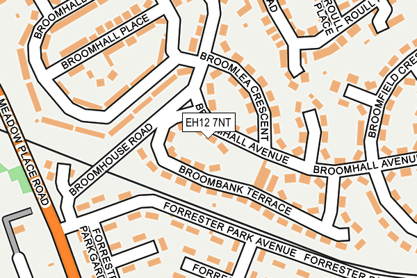 EH12 7NT map - OS OpenMap – Local (Ordnance Survey) EH12 7NT map - OS OpenMap – Local (Ordnance Survey)