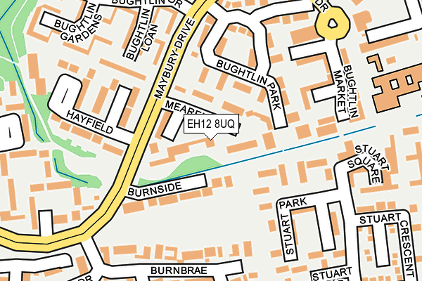 EH12 8UQ map - OS OpenMap – Local (Ordnance Survey) EH12 8UQ map - OS OpenMap – Local (Ordnance Survey)