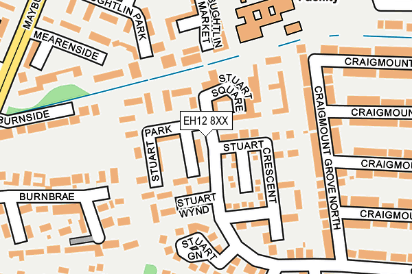 EH12 8XX map - OS OpenMap – Local (Ordnance Survey) EH12 8XX map - OS OpenMap – Local (Ordnance Survey)