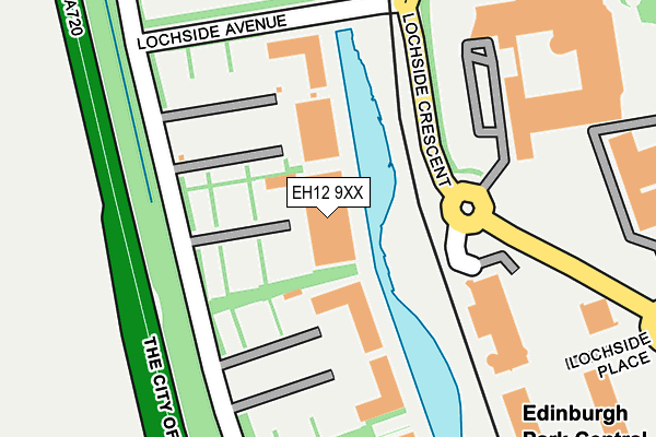 EH12 9XX map - OS OpenMap – Local (Ordnance Survey) EH12 9XX map - OS OpenMap – Local (Ordnance Survey)