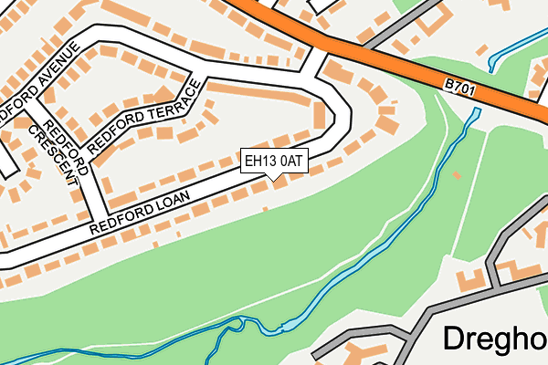 EH13 0AT map - OS OpenMap – Local (Ordnance Survey) EH13 0AT map - OS OpenMap – Local (Ordnance Survey)