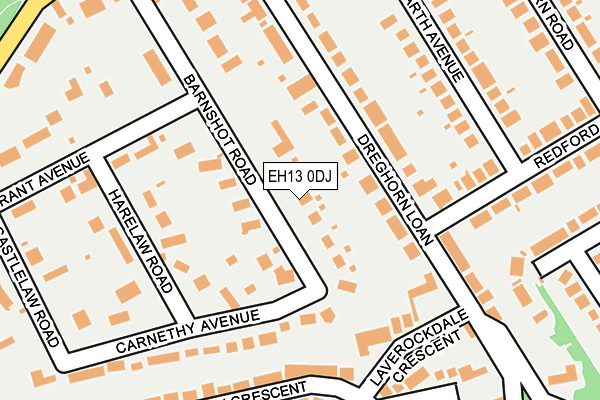 EH13 0DJ map - OS OpenMap – Local (Ordnance Survey) EH13 0DJ map - OS OpenMap – Local (Ordnance Survey)