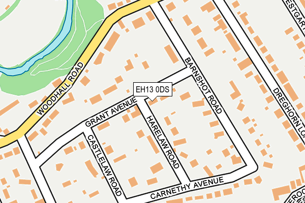 EH13 0DS map - OS OpenMap – Local (Ordnance Survey) EH13 0DS map - OS OpenMap – Local (Ordnance Survey)