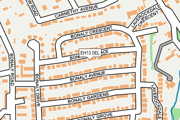 EH13 0EL map - OS OpenMap – Local (Ordnance Survey) EH13 0EL map - OS OpenMap – Local (Ordnance Survey)