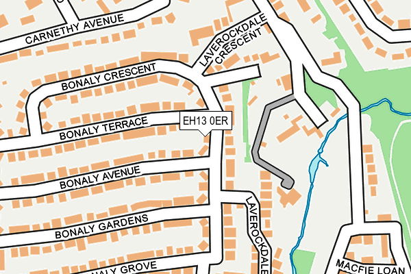 EH13 0ER map - OS OpenMap – Local (Ordnance Survey) EH13 0ER map - OS OpenMap – Local (Ordnance Survey)