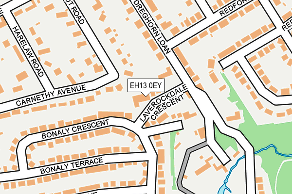 EH13 0EY map - OS OpenMap – Local (Ordnance Survey) EH13 0EY map - OS OpenMap – Local (Ordnance Survey)