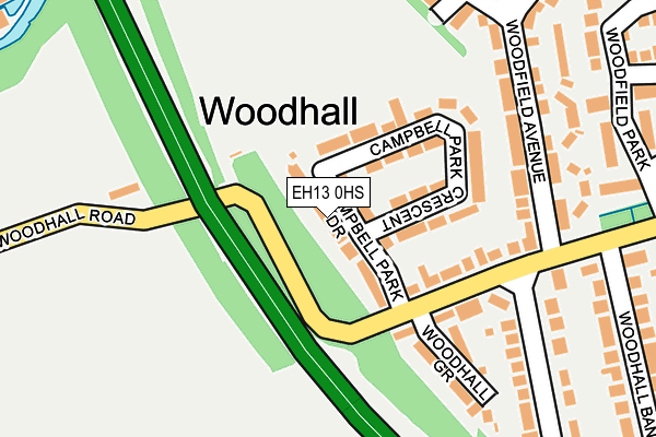 EH13 0HS map - OS OpenMap – Local (Ordnance Survey) EH13 0HS map - OS OpenMap – Local (Ordnance Survey)