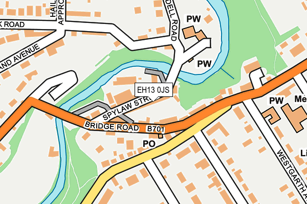 EH13 0JS map - OS OpenMap – Local (Ordnance Survey) EH13 0JS map - OS OpenMap – Local (Ordnance Survey)