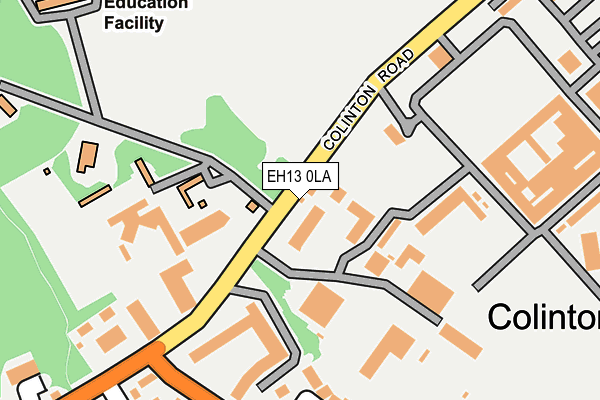 EH13 0LA map - OS OpenMap – Local (Ordnance Survey) EH13 0LA map - OS OpenMap – Local (Ordnance Survey)