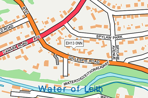 EH13 0NN map - OS OpenMap – Local (Ordnance Survey) EH13 0NN map - OS OpenMap – Local (Ordnance Survey)