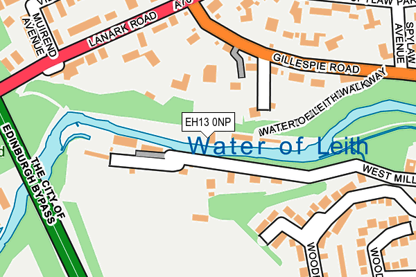EH13 0NP map - OS OpenMap – Local (Ordnance Survey) EH13 0NP map - OS OpenMap – Local (Ordnance Survey)