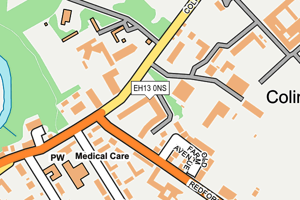 EH13 0NS map - OS OpenMap – Local (Ordnance Survey) EH13 0NS map - OS OpenMap – Local (Ordnance Survey)