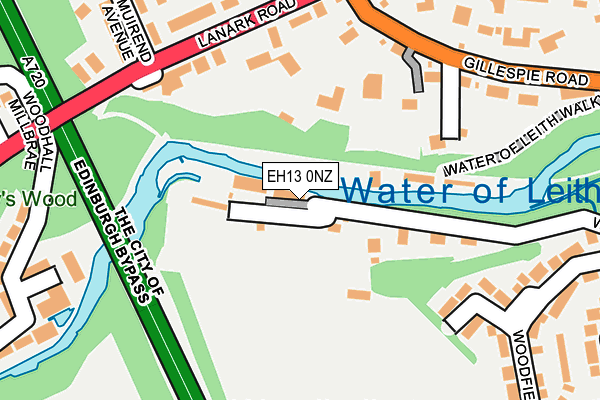 EH13 0NZ map - OS OpenMap – Local (Ordnance Survey) EH13 0NZ map - OS OpenMap – Local (Ordnance Survey)