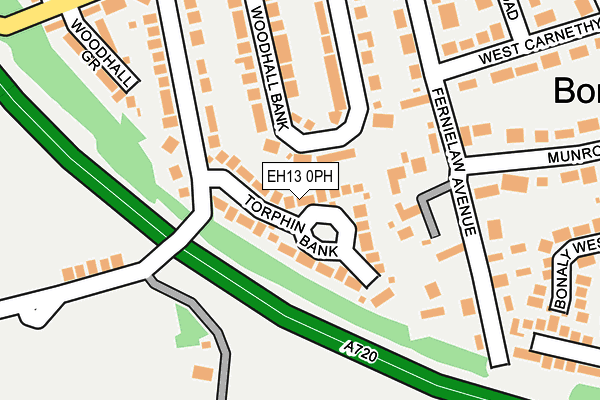 EH13 0PH map - OS OpenMap – Local (Ordnance Survey) EH13 0PH map - OS OpenMap – Local (Ordnance Survey)