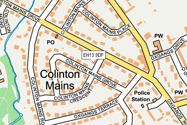 EH13 9DF map - OS OpenMap – Local (Ordnance Survey) EH13 9DF map - OS OpenMap – Local (Ordnance Survey)