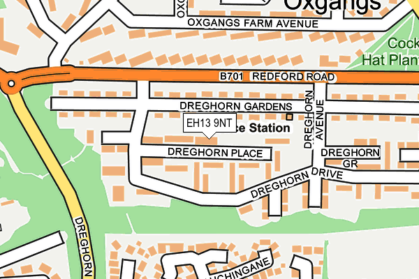 EH13 9NT map - OS OpenMap – Local (Ordnance Survey) EH13 9NT map - OS OpenMap – Local (Ordnance Survey)