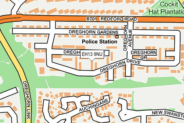 EH13 9NU map - OS OpenMap – Local (Ordnance Survey) EH13 9NU map - OS OpenMap – Local (Ordnance Survey)