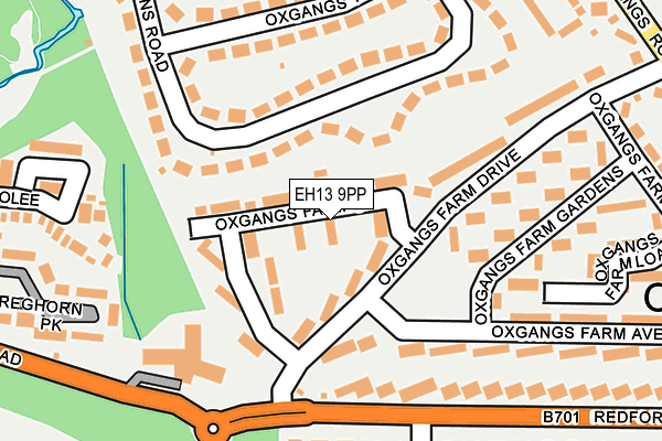 EH13 9PP map - OS OpenMap – Local (Ordnance Survey) EH13 9PP map - OS OpenMap – Local (Ordnance Survey)