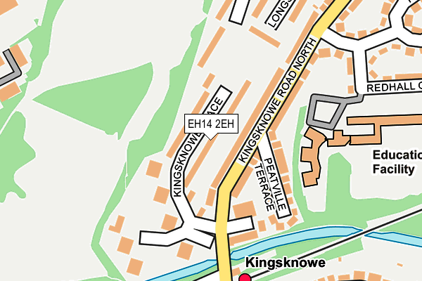 EH14 2EH map - OS OpenMap – Local (Ordnance Survey) EH14 2EH map - OS OpenMap – Local (Ordnance Survey)