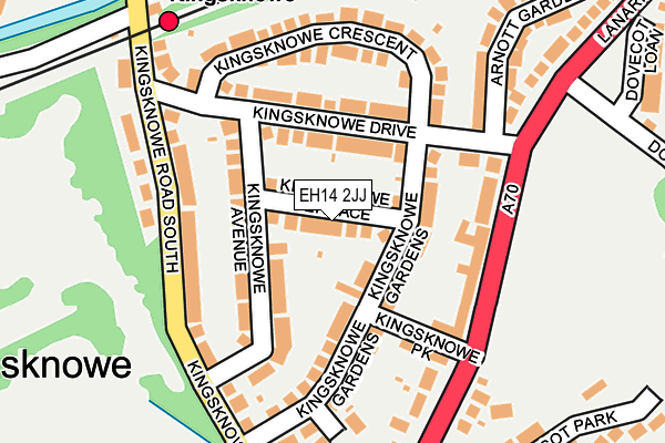 EH14 2JJ map - OS OpenMap – Local (Ordnance Survey) EH14 2JJ map - OS OpenMap – Local (Ordnance Survey)