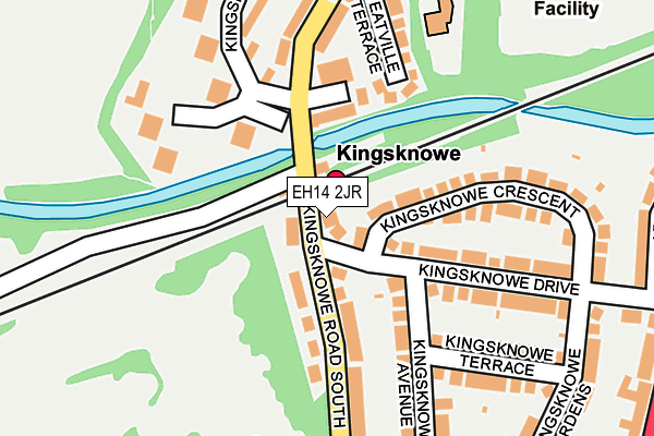 EH14 2JR map - OS OpenMap – Local (Ordnance Survey) EH14 2JR map - OS OpenMap – Local (Ordnance Survey)