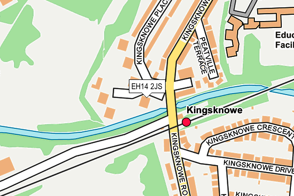 EH14 2JS map - OS OpenMap – Local (Ordnance Survey) EH14 2JS map - OS OpenMap – Local (Ordnance Survey)