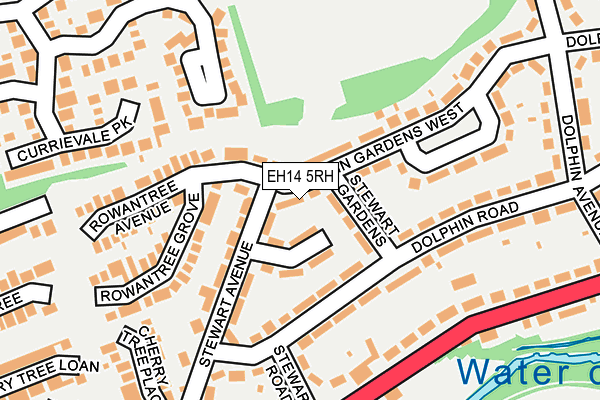 EH14 5RH map - OS OpenMap – Local (Ordnance Survey) EH14 5RH map - OS OpenMap – Local (Ordnance Survey)