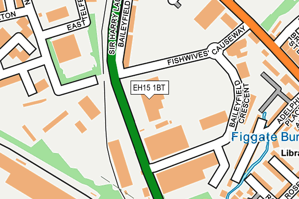 EH15 1BT map - OS OpenMap – Local (Ordnance Survey) EH15 1BT map - OS OpenMap – Local (Ordnance Survey)