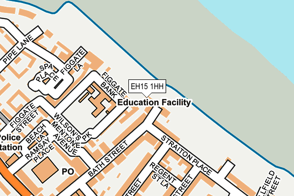 EH15 1HH map - OS OpenMap – Local (Ordnance Survey) EH15 1HH map - OS OpenMap – Local (Ordnance Survey)
