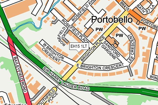 EH15 1LT map - OS OpenMap – Local (Ordnance Survey) EH15 1LT map - OS OpenMap – Local (Ordnance Survey)